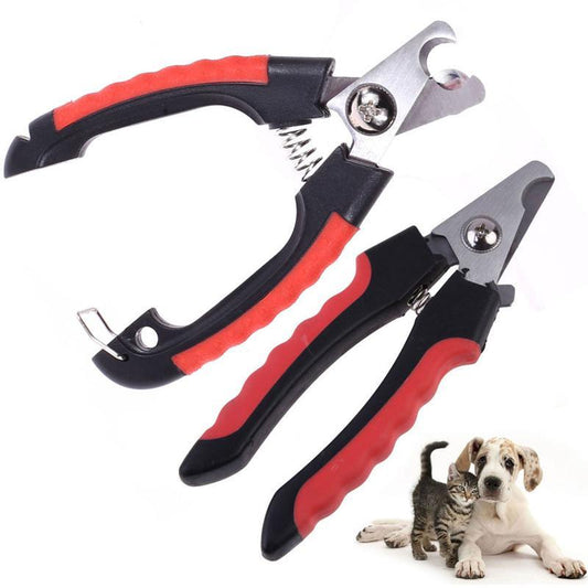 Pet Grooming Supplies: Stainless Steel Dog Shears & Nail Clipper Tool