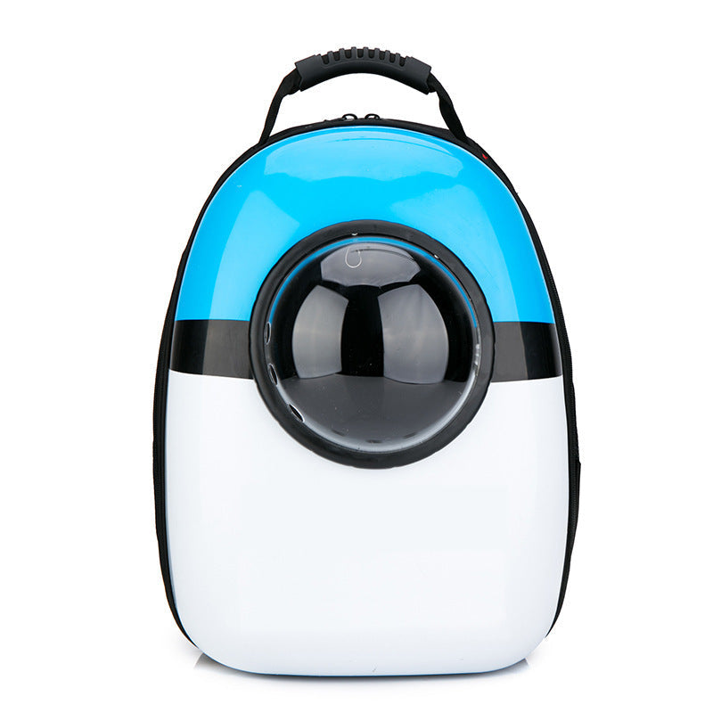 Breathable Pet Backpack | Space Capsule Design for Outdoor Travel
