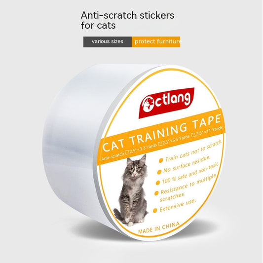 Pet Cat Anti-Scratch Protective Furnishings Tape | Clear Sofa Guard Stickers