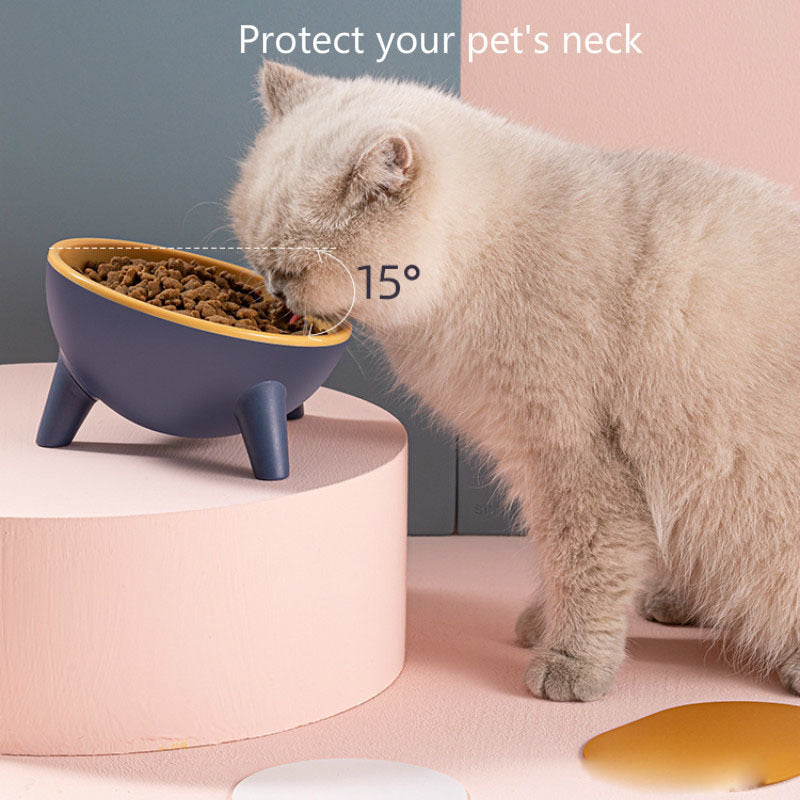 Modern Pet Food Feeder | Nordic Color Bowl and Stand for Dogs, Cats & Small Animals