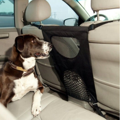 Universal Car Pet Barrier Fence | Rear Seat Dog Isolation Guardrail