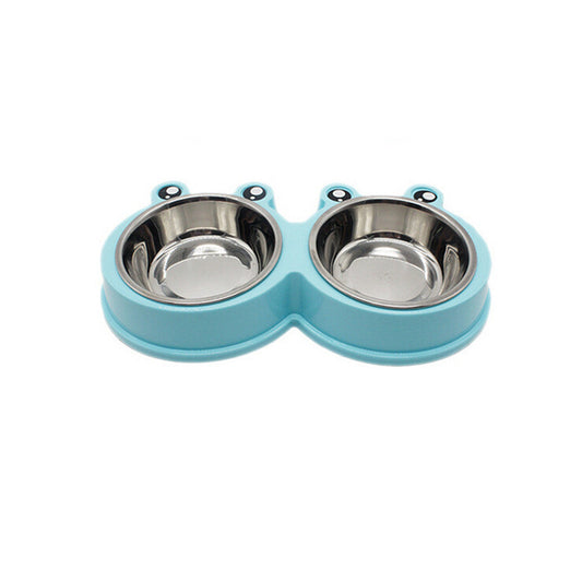 Pet Food Container with Integrated Bowl | Portable Storage and Feeding System