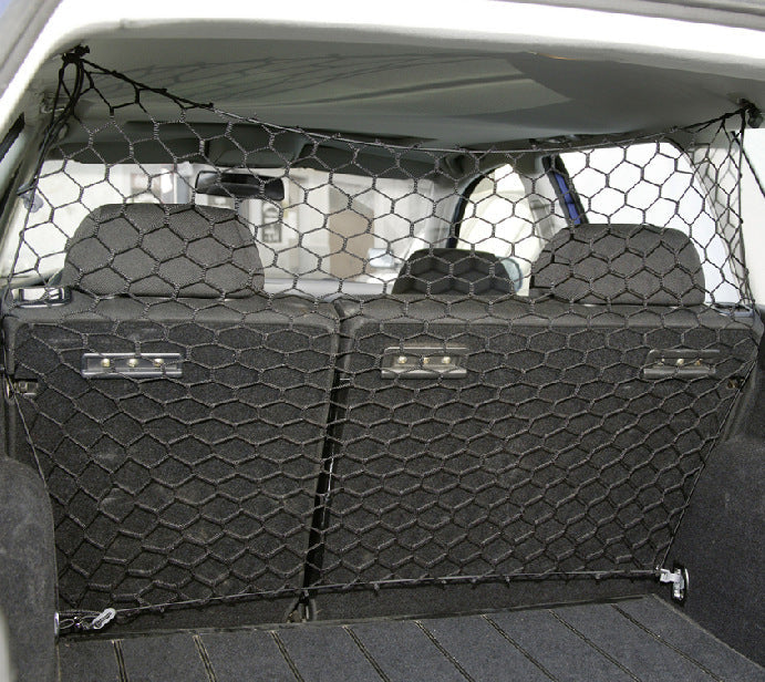 Universal Car Dog Isolation Net | Protective Barrier Fence for Trunk/Cargo Area