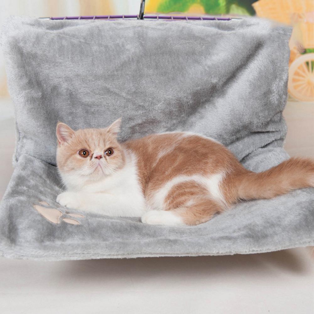 Modern Cat Bed Hammock | Elevated Breathable Pet Perch & Lounger