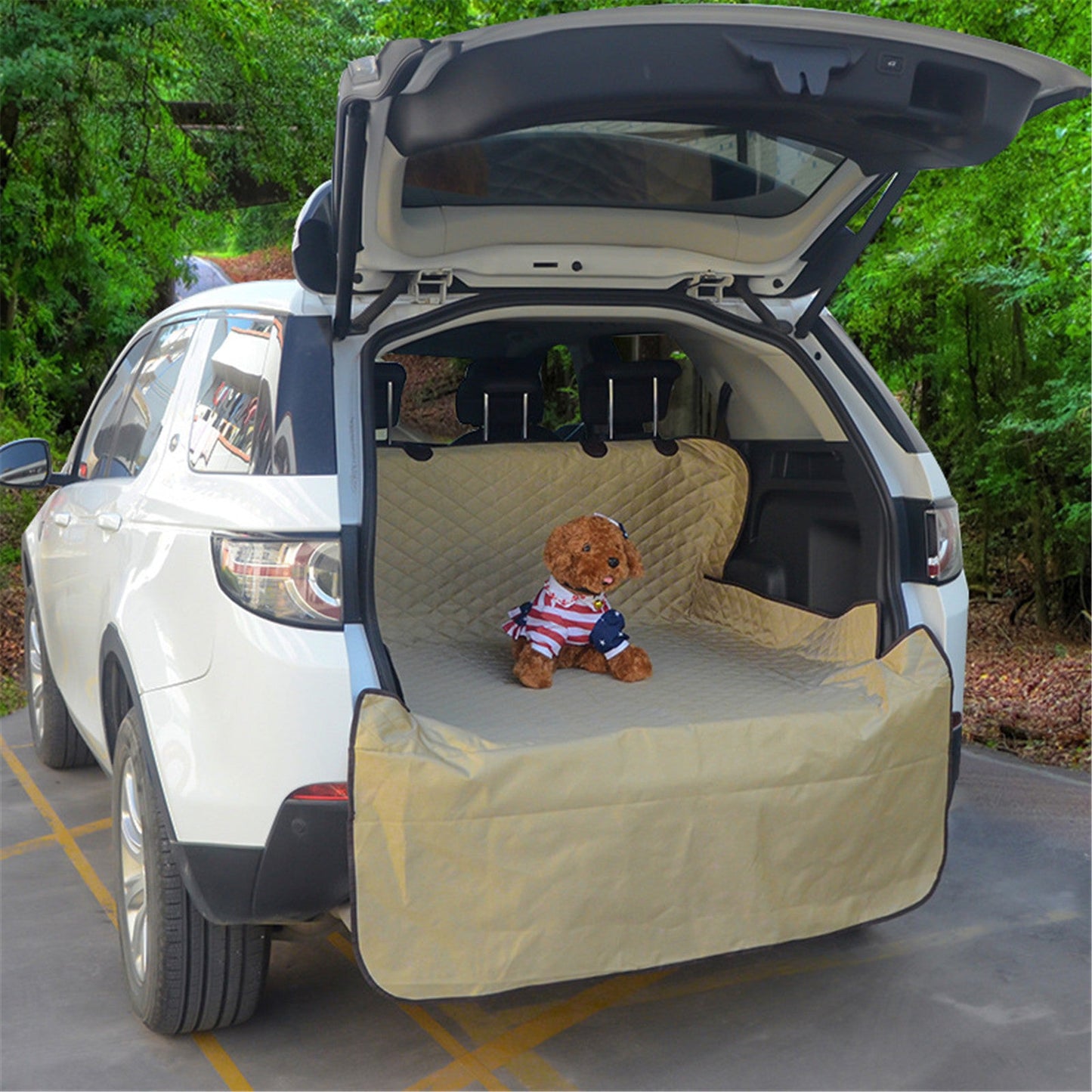 Universal Car Pet Protection Mat | Waterproof Trunk Liner & Dog Seat Cushion