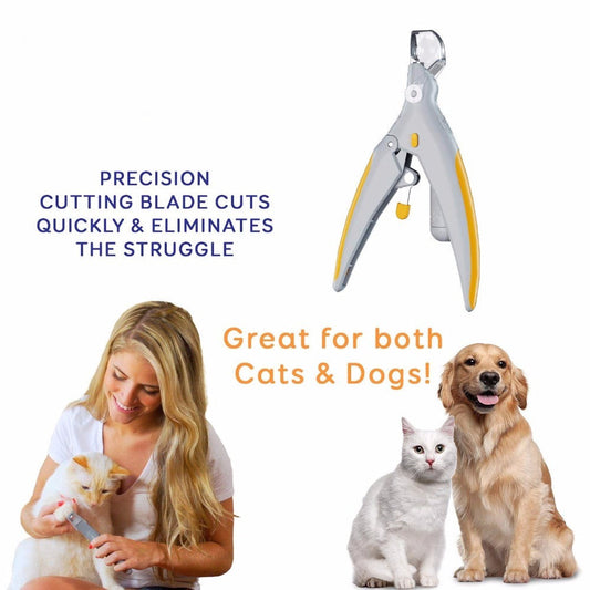 Professional Dog Nail Clippers & Grinder | Safe, Low-Noise Filing Tool for Cats & Dogs
