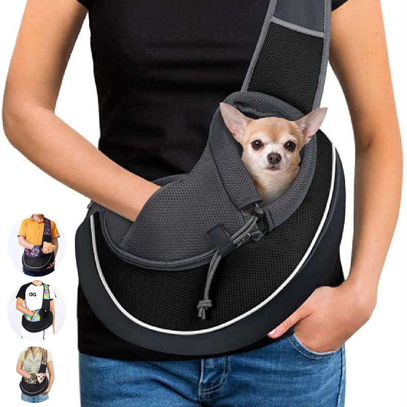 Stylish Portable Pet Carrier Bag | Crossbody Travel for Small Dog & Cat