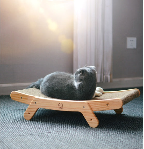 Innovative Cat Scratcher Bed | Vertical Grinding Claw Toy with Replaceable Core