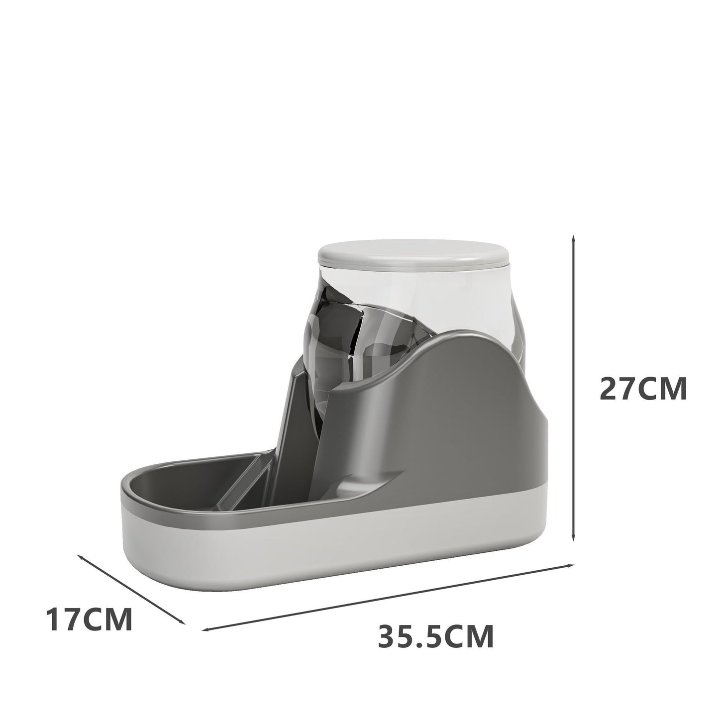 Automatic Pet Water Dispenser | Gravity Feeder Bowl for Cats & Dogs