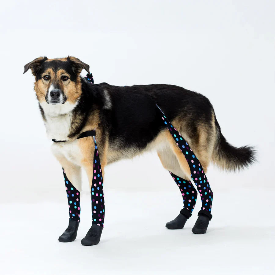 Premium Dog Leggings for Boots | Deluxe Anti-Slip Protective Winter Leg Covers