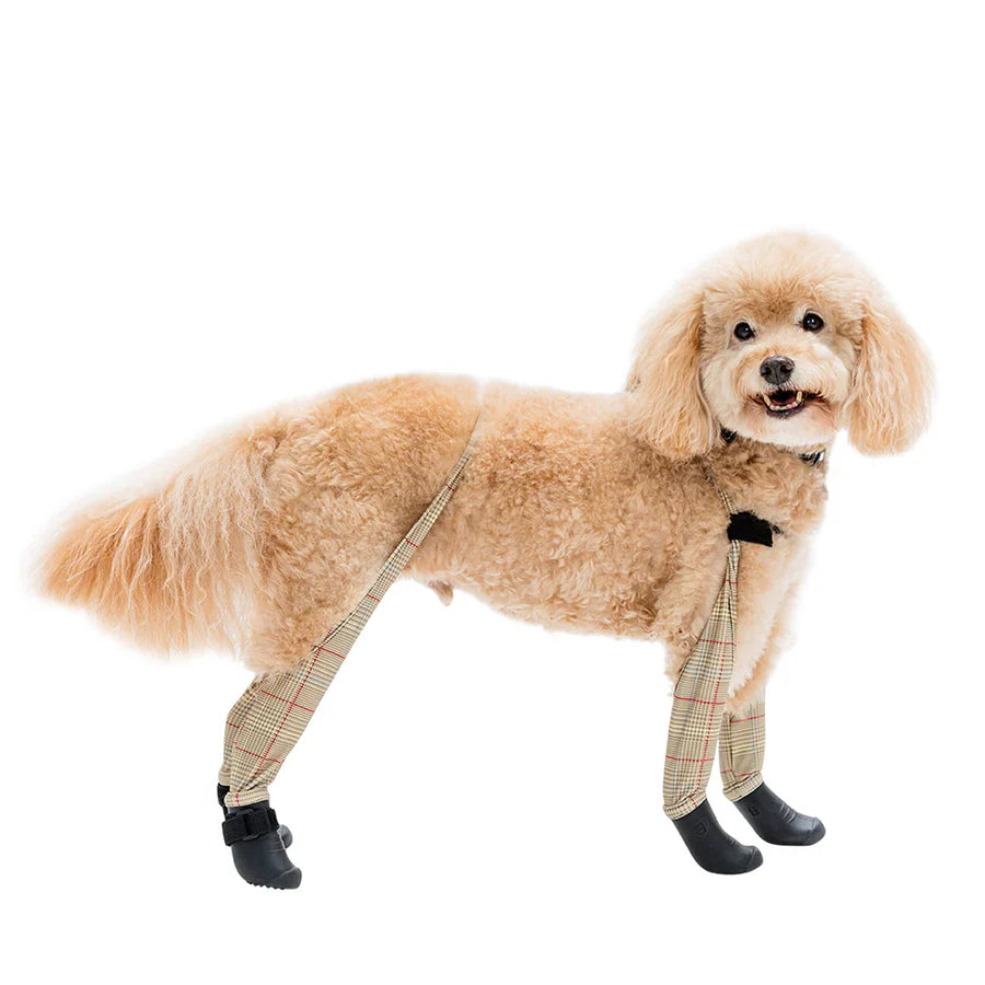 Premium Dog Leggings for Boots | Deluxe Anti-Slip Protective Winter Leg Covers