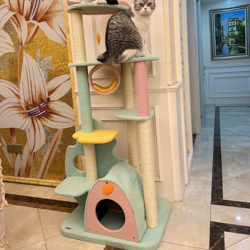 Heavy-Duty Tall Cat Scratcher Post | Jumbo Size for Large Cats & Kittens